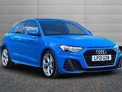 Blue Used 2021 Audi A1 S-Line Hatchback | £17,695 (Fair price)
