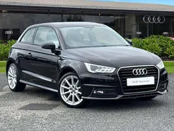 Mythos black, metallic Used 2018 Audi A1 S-Line Hatchback | £13,990 (Fair price)