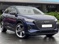 Blue Used 2025 Audi Q4 e-tron Black Edition SUV | £36,450