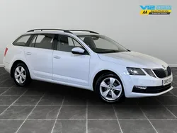 White Used 2019 Skoda Octavia SE Technology Estate | £7,495 (Super price)