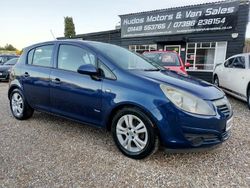 Blue Used 2008 Vauxhall Corsa Hatchback | £1,995