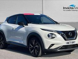 White Used 2021 Nissan Juke Pack SUV | £14,391 (Fair price)