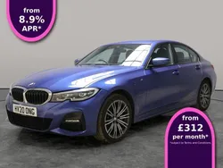 Blue Used 2020 BMW 330e M Sport Sedan | £21,556 (Good price)