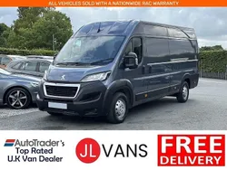 Grey Used 2022 Peugeot Boxer Van | £13,985 (Expensive)