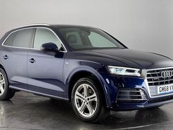 Blue Used 2019 Audi Q5 S-Line SUV | £20,750 (Good price)