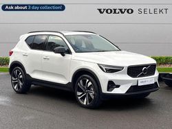 White Used 2024 Volvo XC40 Ultra SUV | £37,270 (Expensive)