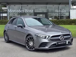 Grey Used 2022 Mercedes A35 AMG Executive Hatchback | £27,000 (Fair price)