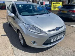 Silver Used 2010 Ford Fiesta Zetec Hatchback | £3,995 (Good price)