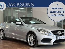 Silver Used 2013 Mercedes E250 AMG Cabriolet | £10,380 (Fair price)