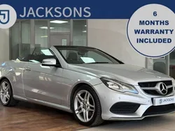 Silver Used 2013 Mercedes E250 AMG Cabriolet | £10,380 (A bit pricey)