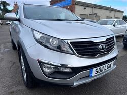 Silver Used 2011 Kia Sportage First Edition SUV | £5,291 (Fair price)