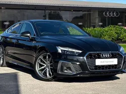 Black Used 2021 Audi A5 Sportback S-Line Hatchback | £22,990 (Fair price)