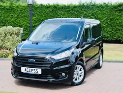 Black Used 2022 Ford Transit Limited Van | £13,995 (Fair price)