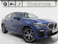 Blue Used 2021 BMW X6 M Sport SUV | £39,759 (Super price)