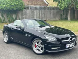 Black Used 2013 Mercedes SLK200 AMG Cabriolet | £5,475 (Fair price)