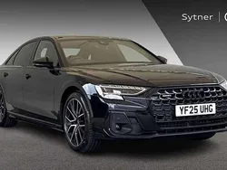 Black New 2025 Audi A8 Black Edition Sedan | £70,000