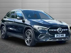 Cosmos black Used 2021 Mercedes GLA200 SUV | £23,690 (Fair price)