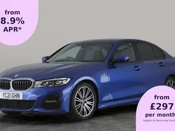 Blue Used 2021 BMW 320 M Sport Sedan | £20,416 (Good price)