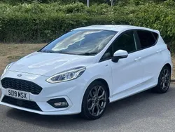 White Used 2019 Ford Fiesta ST-Line Hatchback | £9,500 (Fair price)