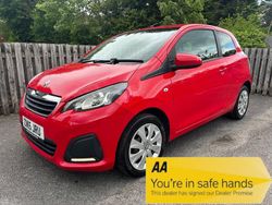 Red Used 2015 Peugeot 108 Active Hatchback | £4,395 (Fair price)