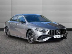 Grey Used 2024 Mercedes A35 AMG Premium Plus Sedan | £38,990 (Fair price)