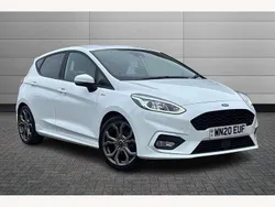 White Used 2020 Ford Fiesta ST-Line Hatchback | £9,595 (Fair price)