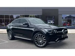 Black Used 2019 Mercedes GLC300 AMG Line Premium Coupe | £29,539 (Fair price)