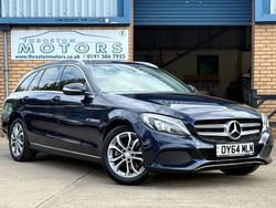 Blue Used 2014 Mercedes C200 Estate | £8,495 (Fair price)