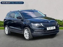 Black Used 2021 Skoda Karoq SE L SUV | £15,980 (Fair price)