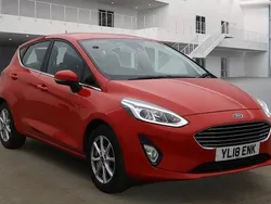 Race red Used 2018 Ford Fiesta Zetec Hatchback | £6,775 (Fair price)