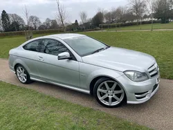 Silver Used 2011 Mercedes C180 Sport Edition Coupe | £4,490 (Fair price)