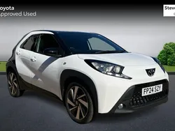 White Used 2024 Toyota Aygo Hatchback | £13,385 (Fair price)