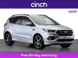 Silver Used 2017 Ford Kuga ST-Line SUV | £11,989 (Fair price)