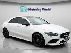 White Used 2022 Mercedes CLA180 AMG line Sedan | £27,700 (A bit pricey)