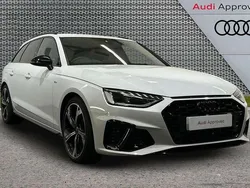White Used 2024 Audi A4 Black Edition Estate | £28,400 (Fair price)