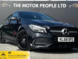 Black Used 2019 Mercedes CLA220 AMG line Sedan | £16,995 (Fair price)