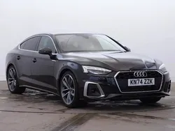 Black Used 2024 Audi A5 Sportback S-Line Hatchback | £30,950 (Good price)