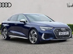 Blue Used 2022 Audi S3 Design Sedan | £32,883 (Fair price)