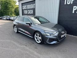 Grey Used 2021 Audi A3 S-Line Sedan | £16,995 (Fair price)