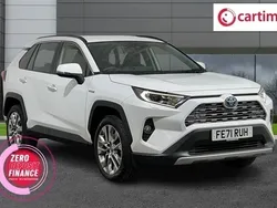 White Used 2021 Toyota RAV4 SUV | £31,888 (Expensive)