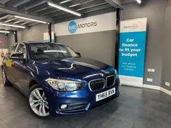 Blue Used 2015 BMW 116 Sport Line Hatchback | £5,995 (Fair price)