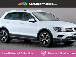 White Used 2018 VW Tiguan SE SUV | £14,097 (Good price)