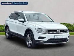 White Used 2020 VW Tiguan Allspace Match SUV | £23,829 (Fair price)