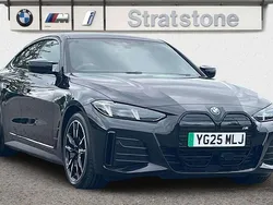 Black Used 2025 BMW i4 Shadowline Sedan | £49,599 (Fair price)