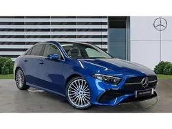Blue Used 2024 Mercedes A200 AMG Line Premium Plus Sedan | £29,032 (Expensive)