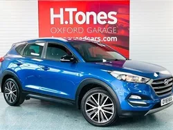 Blue Used 2018 Hyundai Tucson GO! SUV | £10,495 (Fair price)