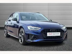 Navarra blue Used 2024 Audi A4 Black Edition Estate | £31,790 (A bit pricey)