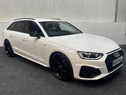 White Used 2019 Audi A4 Black Edition Estate | £20,490 (A bit pricey)