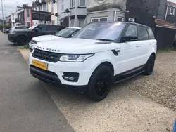 White Used 2015 Land Rover Range Rover Sport HSE Dynamic SUV | £14,995 (Fair price)