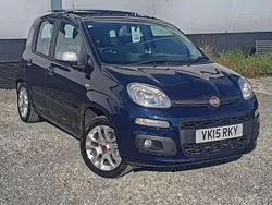 Blue Used 2015 Fiat Panda Lounge Hatchback | £7,395 (Fair price)